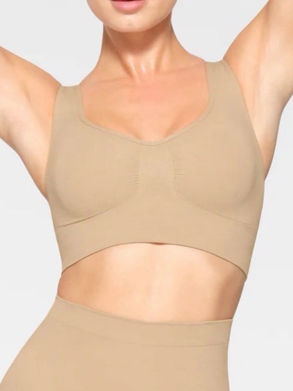 SKIMS Scoop Plunge Bralette - Large